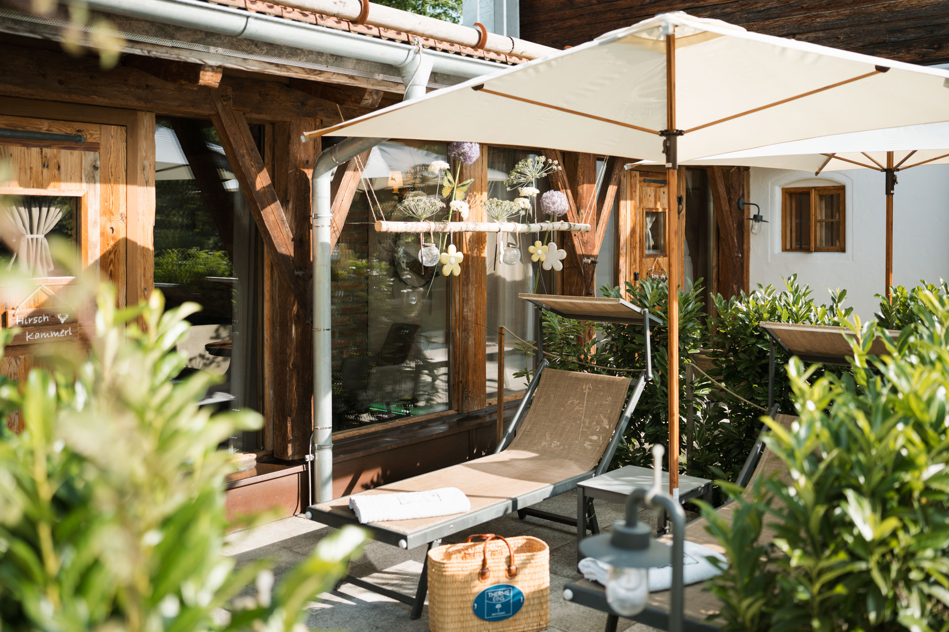 Private Lounge im SAUNAHOF